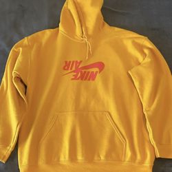 air jordan x travis scott hoodie yellow 