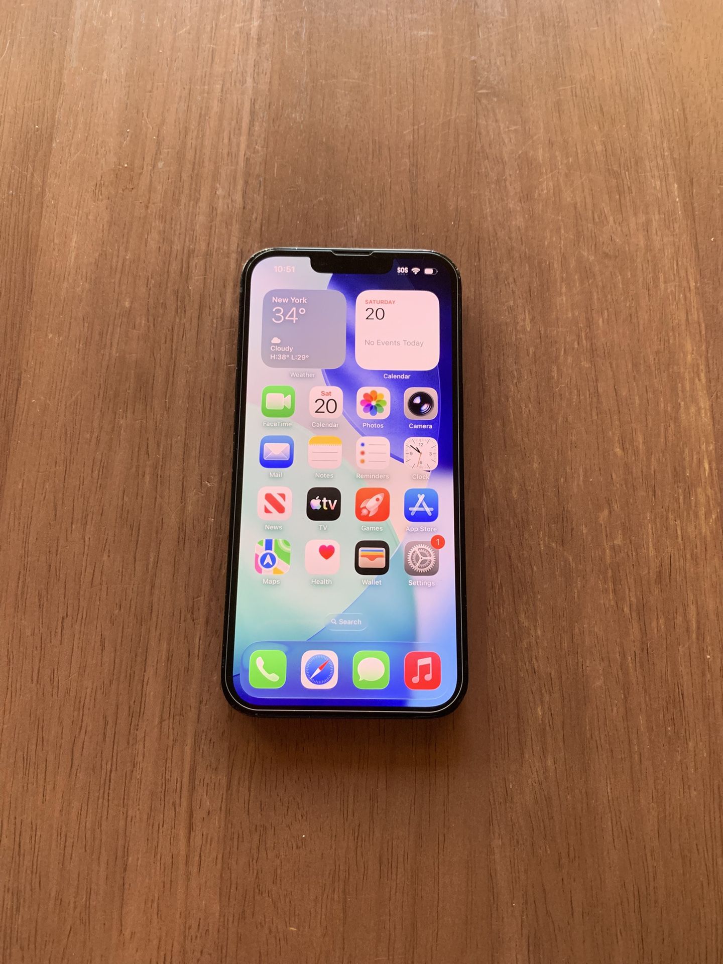 iPhone 13 ( Unlocked) 128gb Black Color