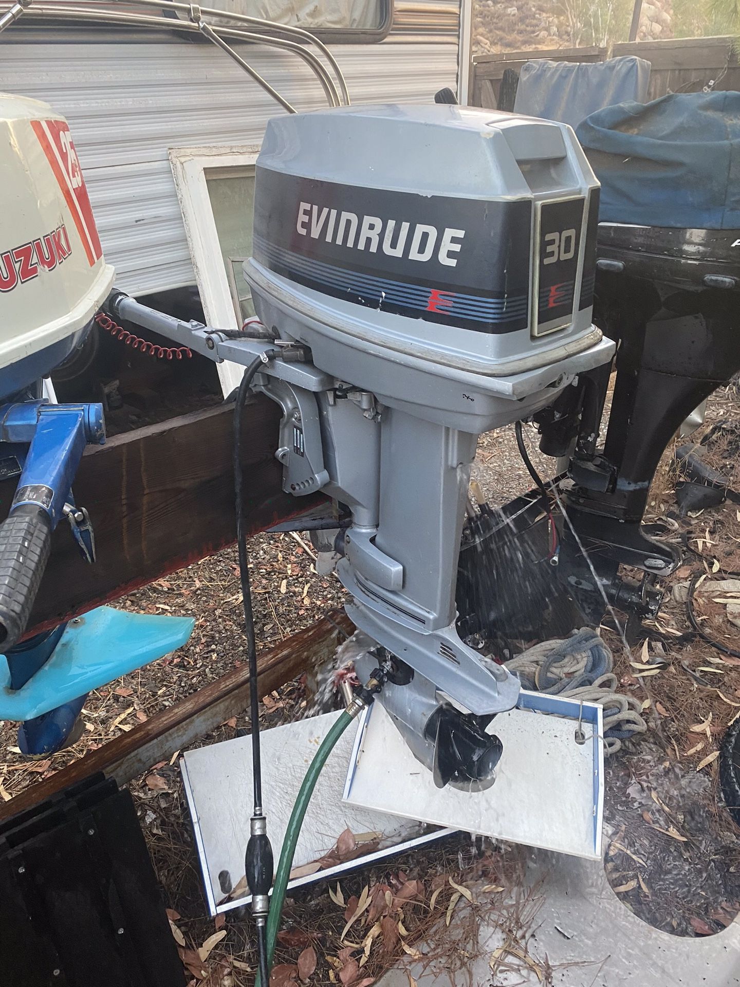 Evinrude 30 Short Shaft Tiller for Sale in Homeland, CA - OfferUp