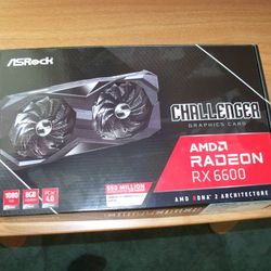 ASRock Rx 6600 GPU (Local Pickup) (Excellent Condition)