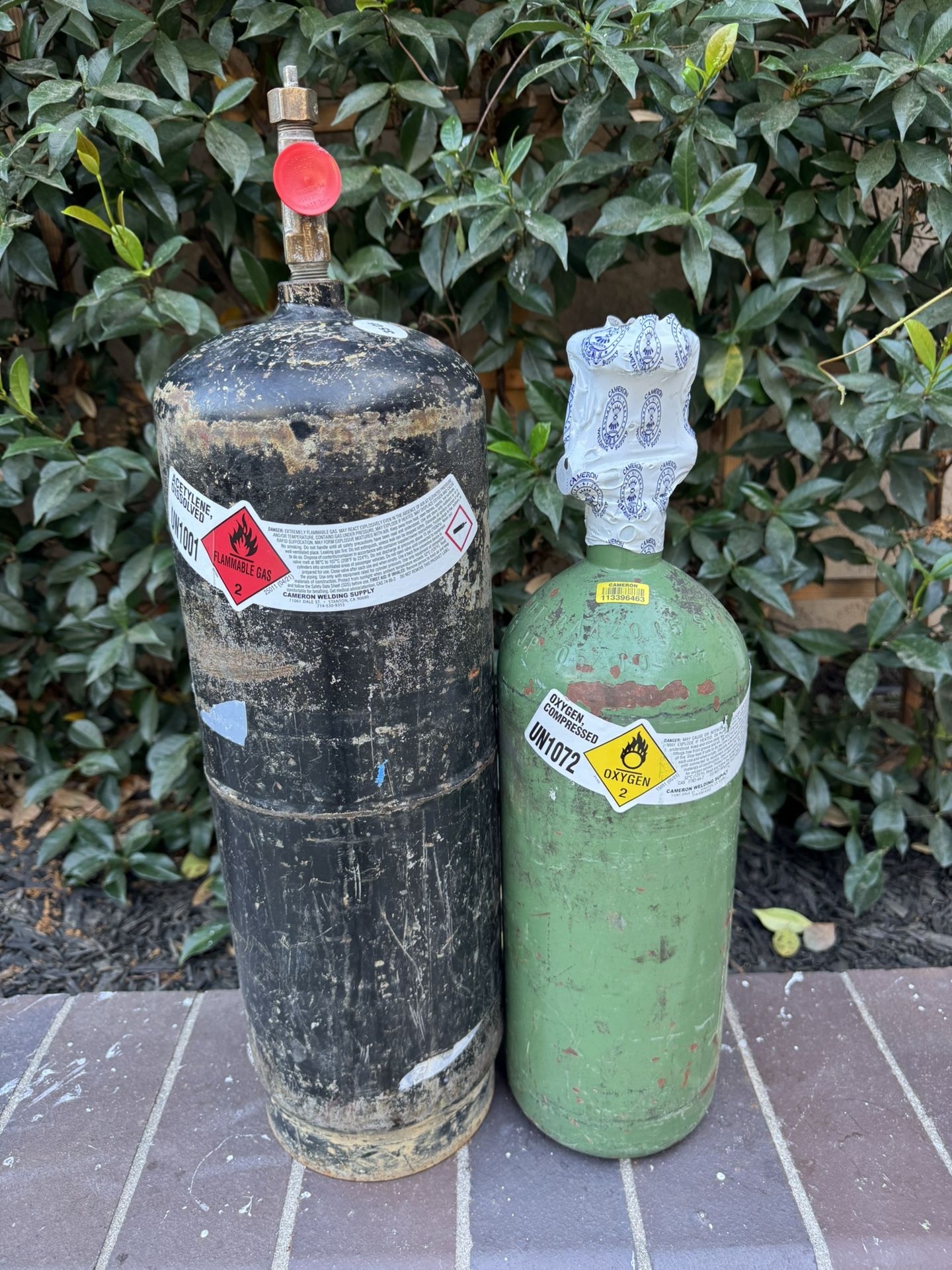 Full and Sealed Oxy Acetylene Torch tanks for Sale in Buena Park, CA ...