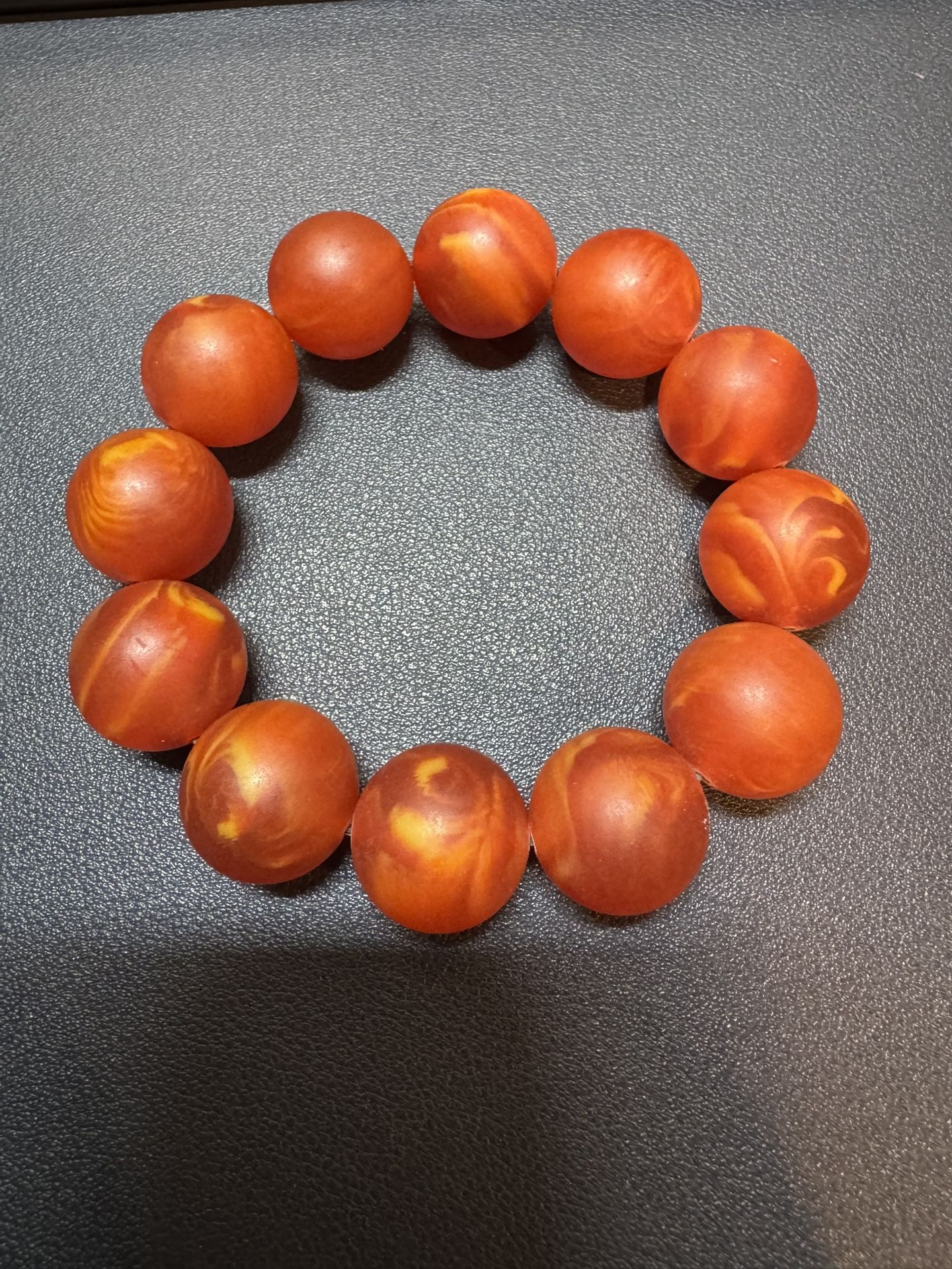 Beeswax Amber Bracelet 