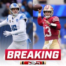 NFC Championship Lions vs 49ers