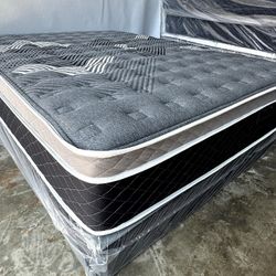 Full Oasis Thermal Comfort Europillow Top 12inch Mattress!!