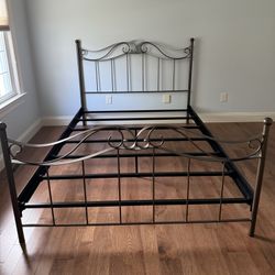 Queen Size Metal Bed Frame