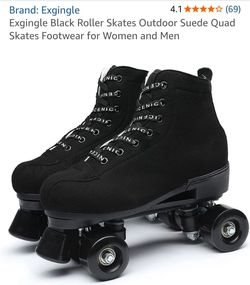Women skating shoe with gears