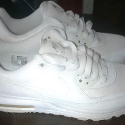White 7Y Nike Air max