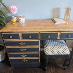 Vintage Sprague And Carleton Maple Desk