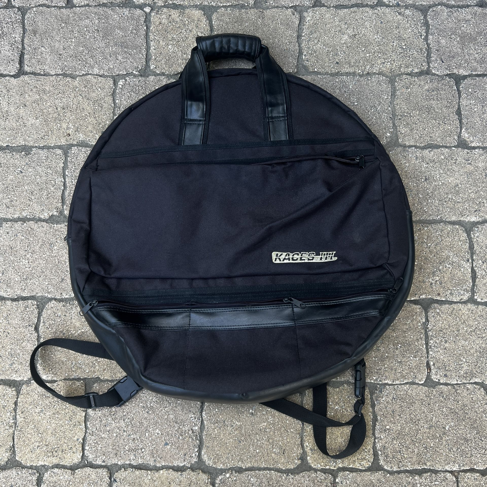22” Kaces 3 III Cymbal Backpack Soft Case Bag