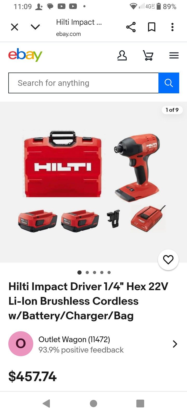 Hilti Impact Driver