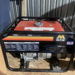 Mi T M 3000 watt Gas Generator with Honda Engine