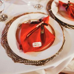 160 Gold Wheat Design Placemats