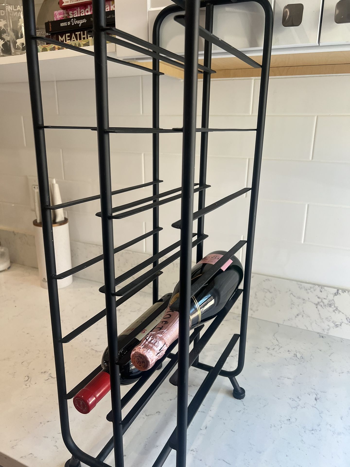 Pottery Barn Iron Wine Rack