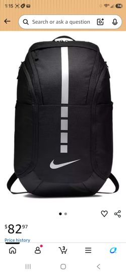 Nike Hoops Elite Pro Backpack BLACK/BLACK/MTLC COOL GREY