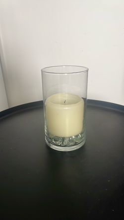 14 glass candle vases