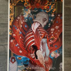 Guillermo Del Toro’s FRANKENSTEIN - Exclusive IMAX Poster by James Jean Art.