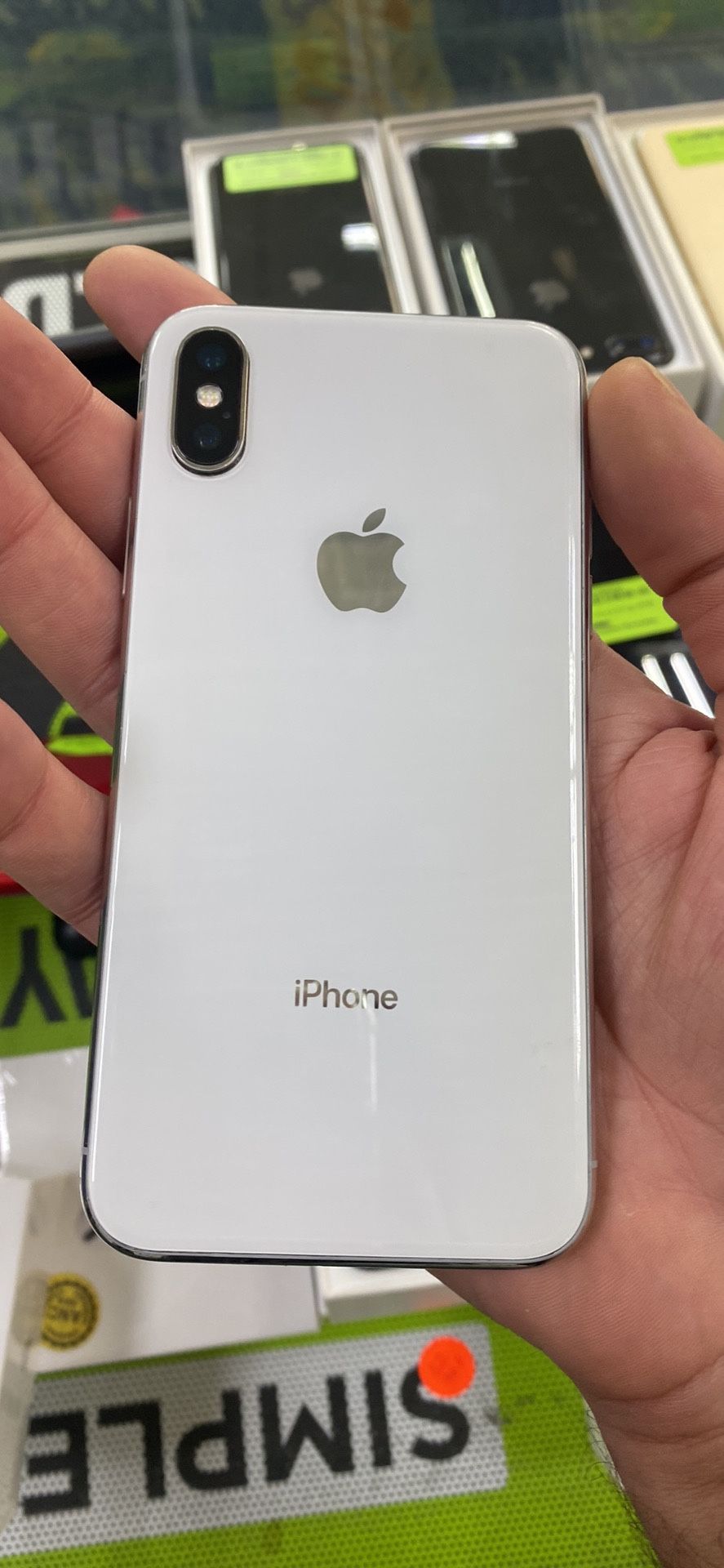 🔥⌚️iphone X 64gb Factory Unlocked With Warranry