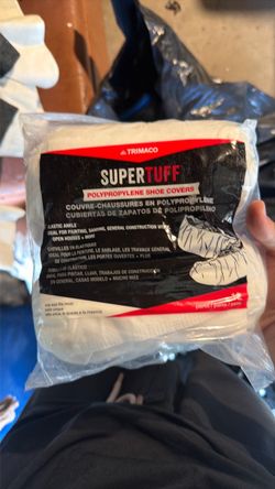 Polypropylene shoe covers