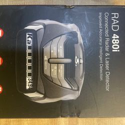 COBRA RAD 480i NEW WITH CONNECTED RADAR & LASER DETECTOR