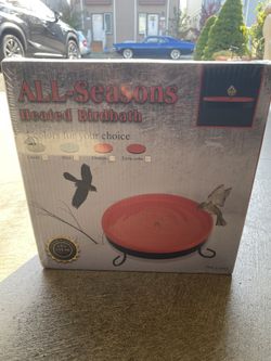 Heated Birdbath BRAND NEW