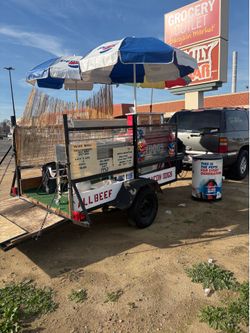 Hot dog trailer