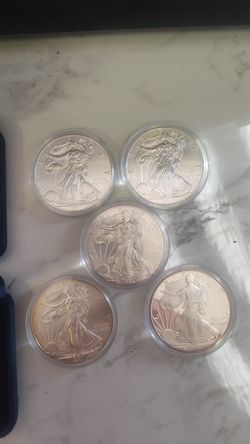 American Silver Eagles
