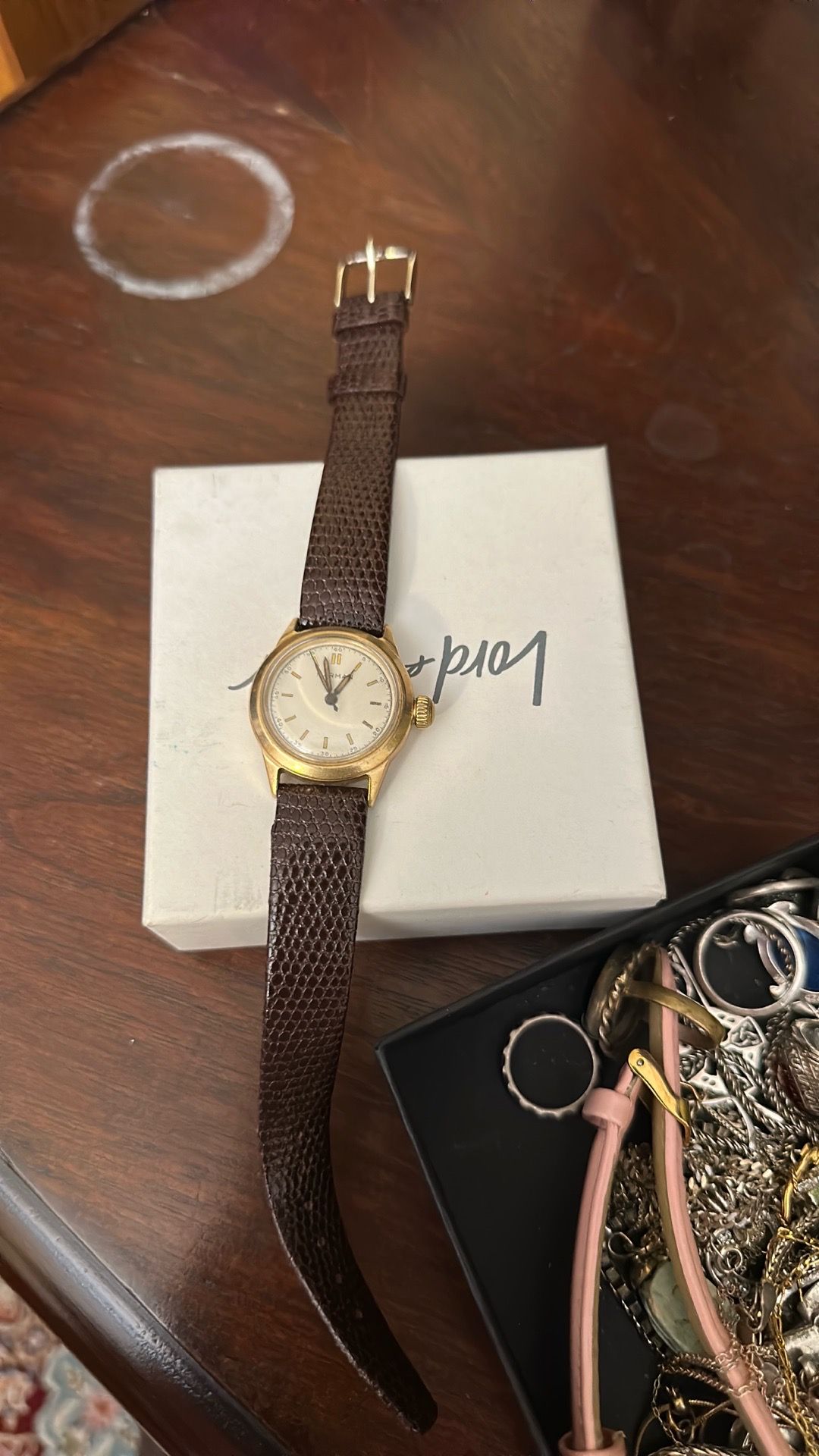 Harman vintage Watch 14k gold