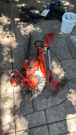 Black & Decker tools cordless. No battery.