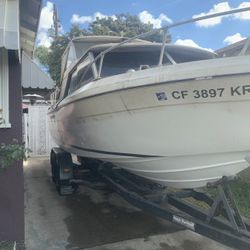 24 Footer Boat For Sale As Is