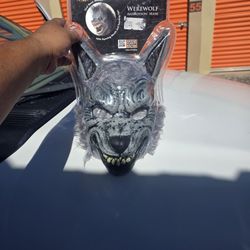 Animotion Werewolf Mask Spirit Halloween NEW 