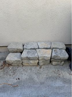 Concrete Garden Wall Blocks / Landscaping Stones