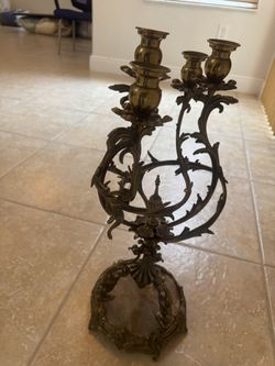 2 Identical candelabra