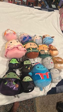 Squishmallows wicked-wizard of Oz  -set of 16