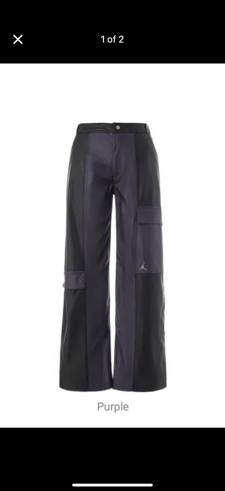 Jordan Classics 2.0 Luxe Plush Faux Leather Pants