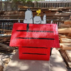 Snoopy and Woodstock Birdhouses 