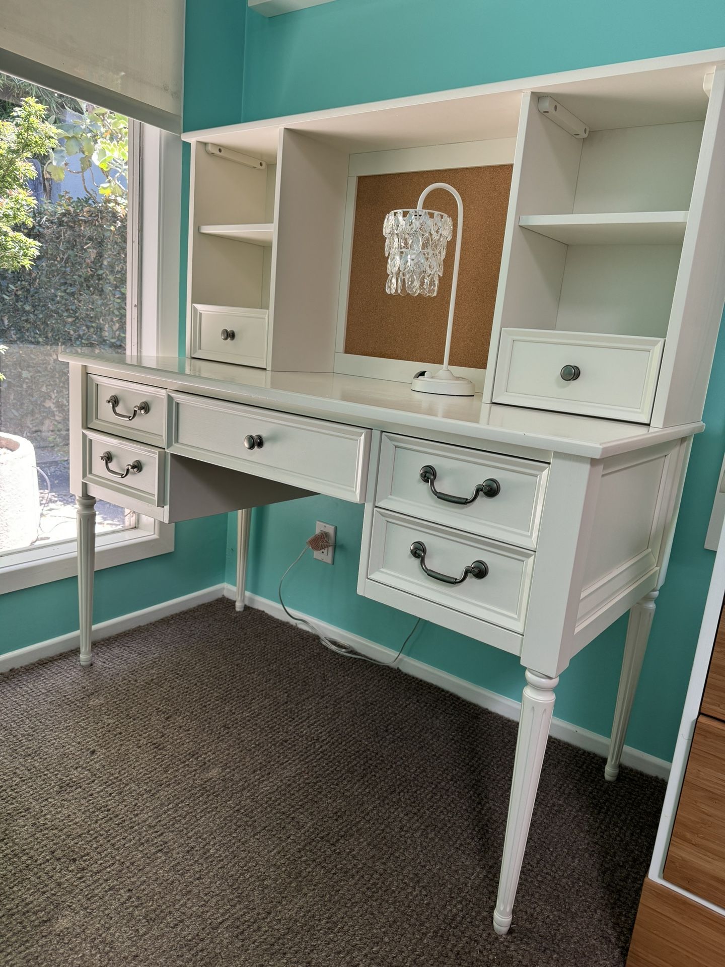 Kid's Desk Blythe Storage And Hutch Pottery Barn Retails:1,100 for