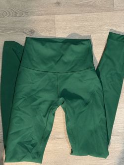 Green High-Waist Athletic Leggings