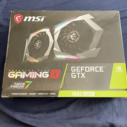 MSI GeForce GTX 1660 Super Twin