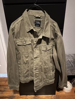 Olive Green Zara Jacket Size large