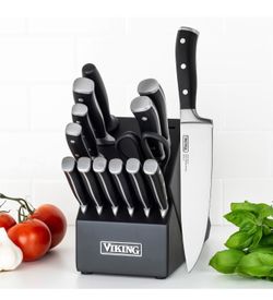 Viking Viking 14 piece German Steel Knife Block Set