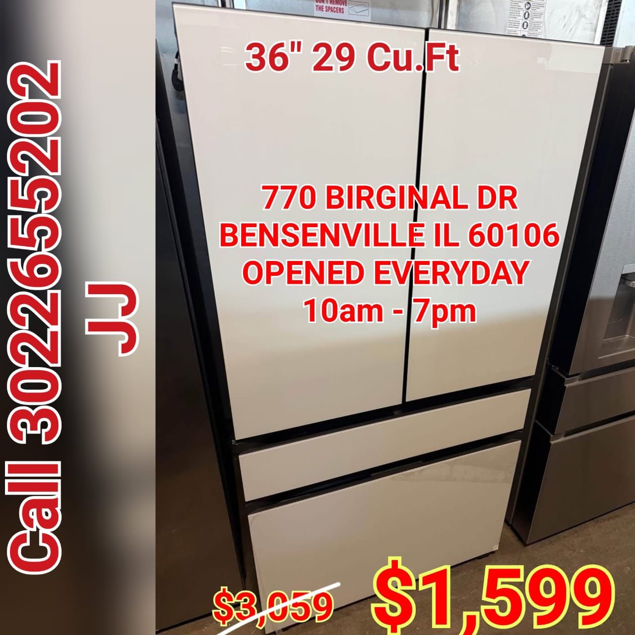 Selection Samsung French-Door Upright Freezer Side-by-Side Refrigerator