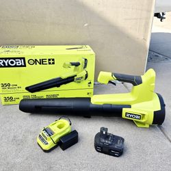 RYOBI 18V Leaf Blower 350CFM KIT
