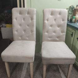 Dinning Room Chairs ( PAIR)