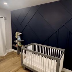 💙 Pottery Barn + Babyletto Hudson Nursery Furniture Set (Convertible Crib + Dresser + Nightstand + Tree Bookcase + Mattress!) 💙