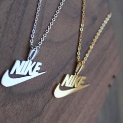 Nike Check Necklace 