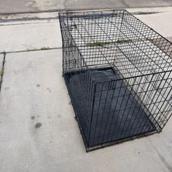LARGE DOG KENNEL, GOOD SHAPE $40