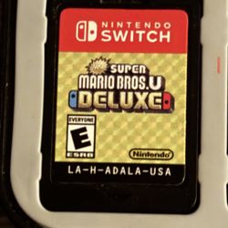Super Mario Bros Deluxe Nintendo Switch 