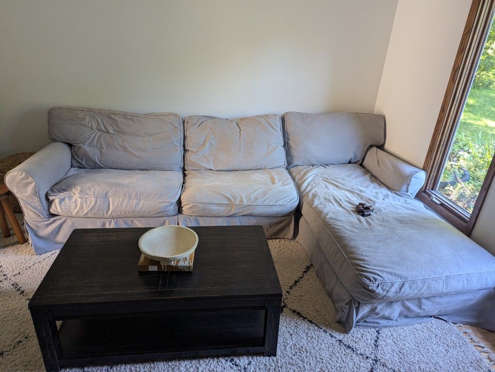 Restoration Hardware 2 Piece Sectional