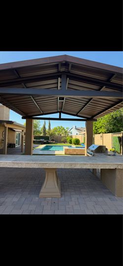 Metal gazebos