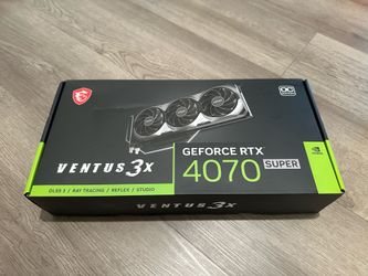 MSI VENTUS 3X 4070 SUPER 12GB
